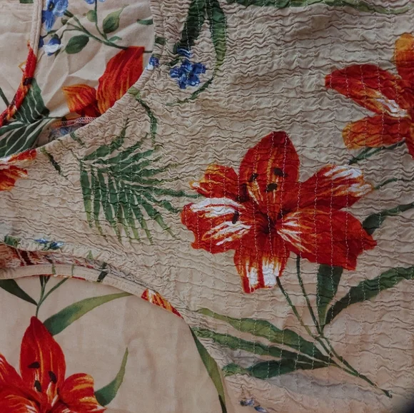 3/$25 Floral Maxi Dress Plus Size 2XL - Picture 3 of 4